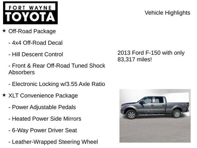 2013 Ford F-150 XLT