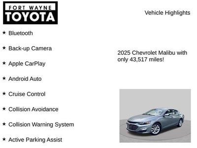 2025 Chevrolet Malibu LT 1LT