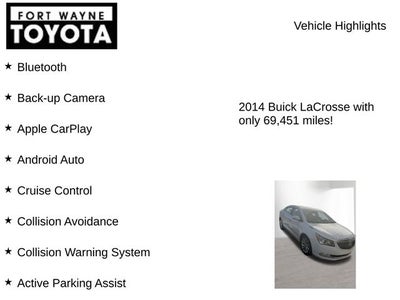 2014 Buick LaCrosse Leather Group