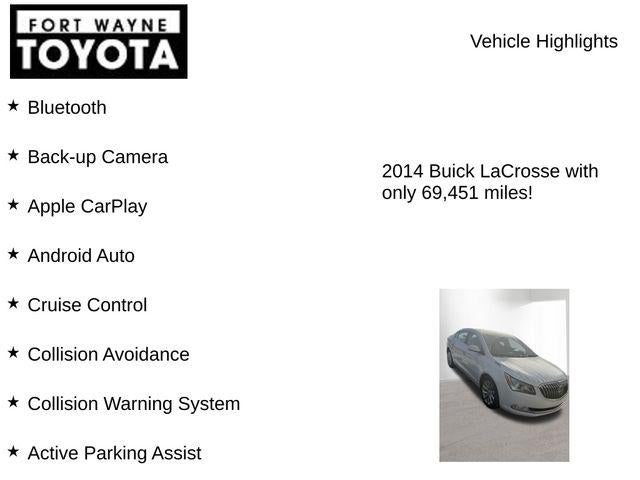 2014 Buick LaCrosse Leather Group