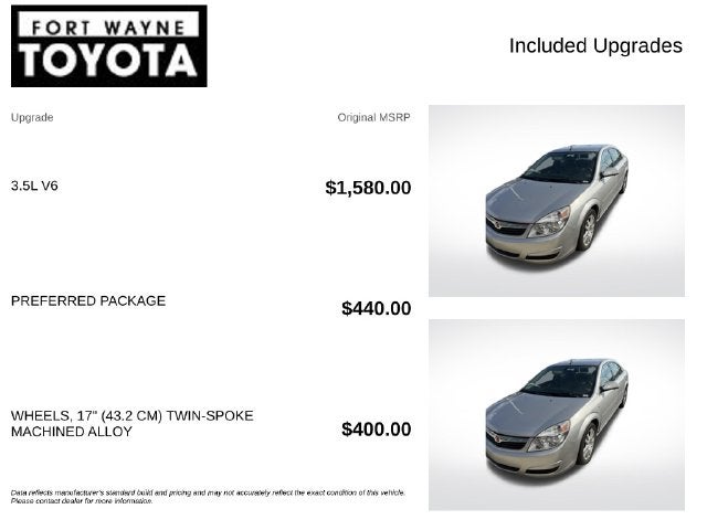 2008 Saturn Aura XE