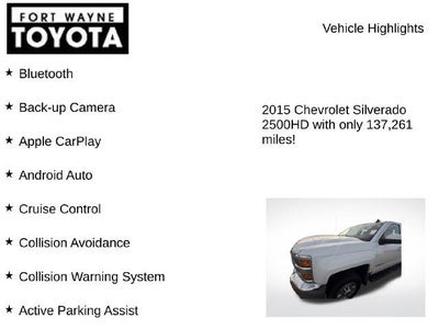 2015 Chevrolet Silverado 2500HD LT