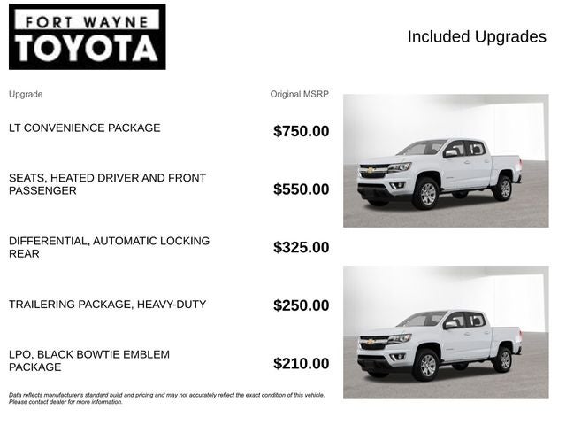 2018 Chevrolet Colorado LT