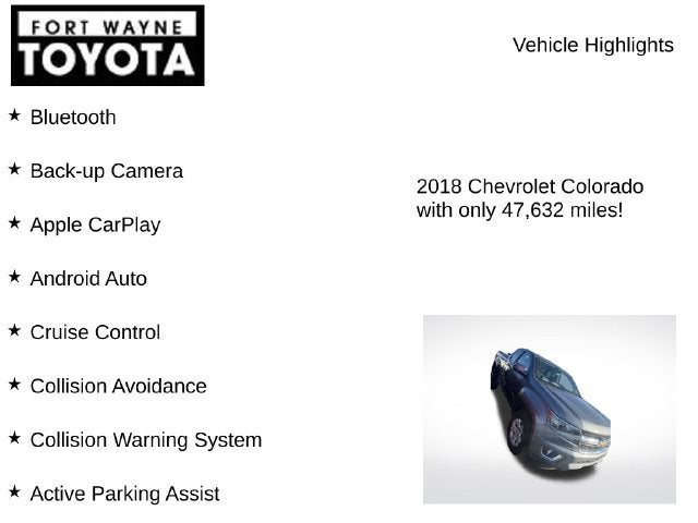 2018 Chevrolet Colorado LT