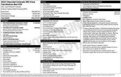 2023 Chevrolet Colorado ZR2
