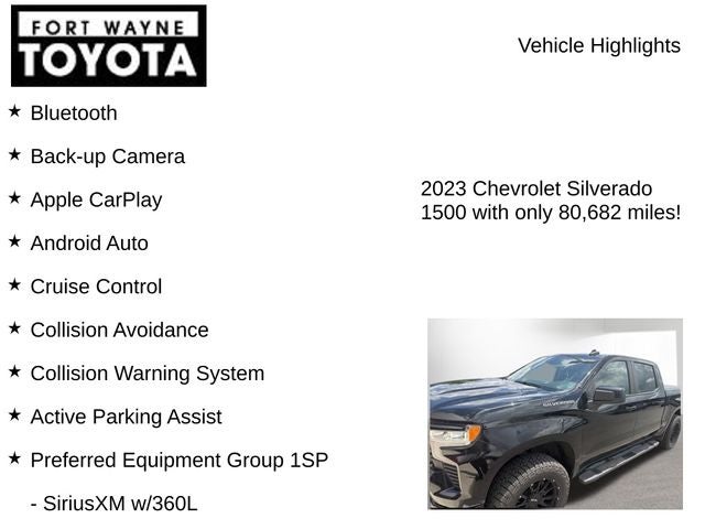 2023 Chevrolet Silverado 1500 RST