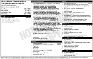 2016 Chevrolet Silverado 1500 LT LT1