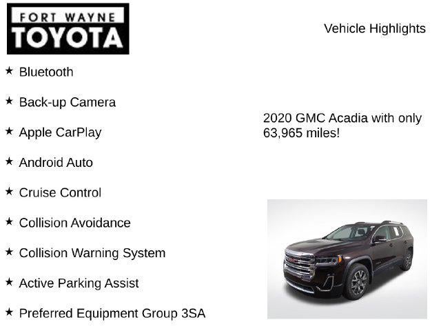 2020 GMC Acadia SLE