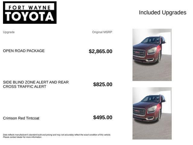 2016 GMC Acadia SLT-1