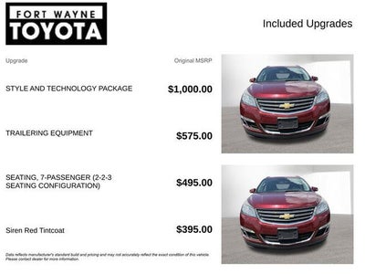 2015 Chevrolet Traverse LT 1LT