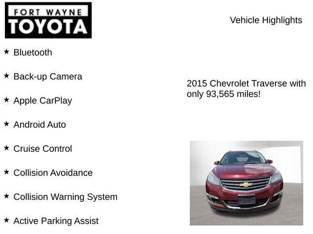 2015 Chevrolet Traverse LT 1LT