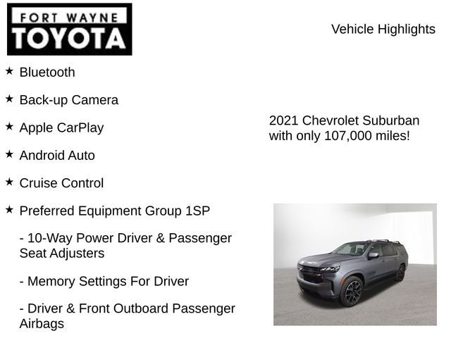 2021 Chevrolet Suburban RST