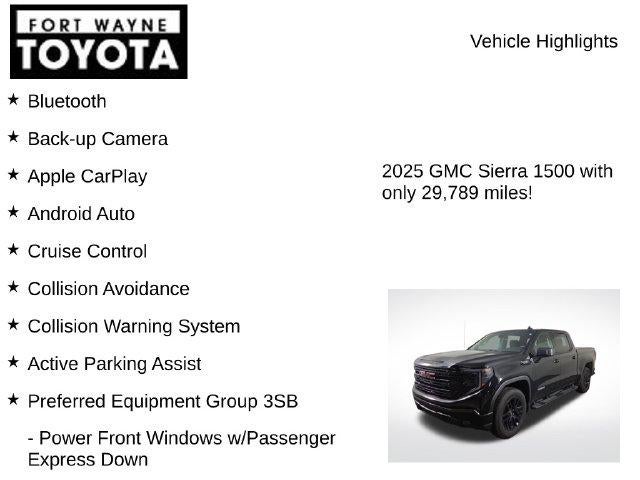 2025 GMC Sierra 1500 Elevation