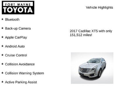 2017 Cadillac XT5 Luxury