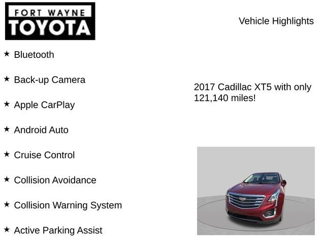 2017 Cadillac XT5 Luxury
