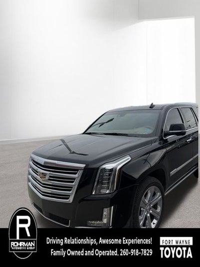 2018 Cadillac Escalade Platinum Edition