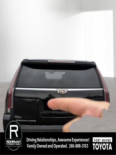 2018 Cadillac Escalade Platinum Edition