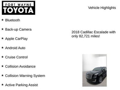 2018 Cadillac Escalade Platinum Edition