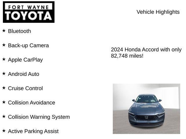 2024 Honda Accord EX