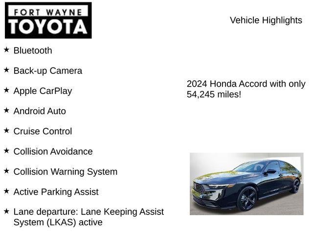 2024 Honda Accord Hybrid Sport-L