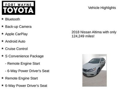 2018 Nissan Altima 2.5 S