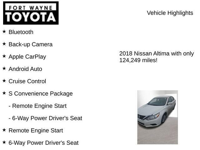 2018 Nissan Altima 2.5 S