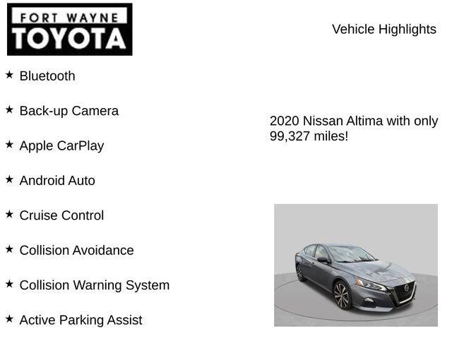 2020 Nissan Altima 2.5 SR