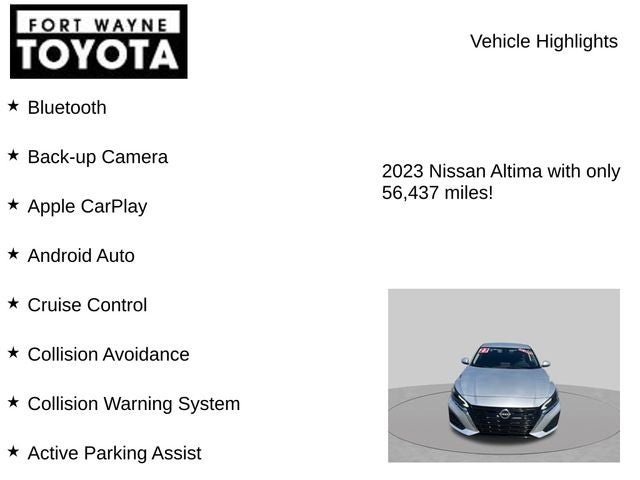 2023 Nissan Altima 2.5 SV