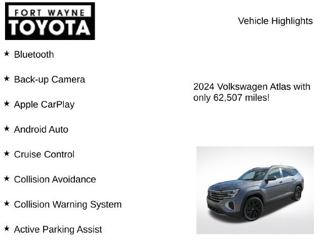 2024 Volkswagen Atlas 2.0T SE w/Technology
