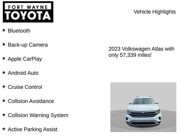 2023 Volkswagen Atlas 3.6L V6 SE w/Technology