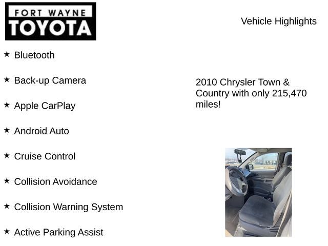 2010 Chrysler Town & Country LX