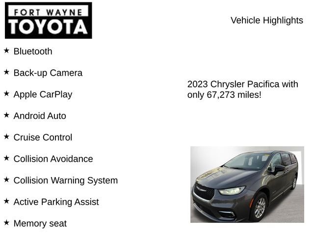2023 Chrysler Pacifica Touring L