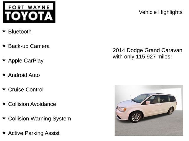 2014 Dodge Grand Caravan SXT