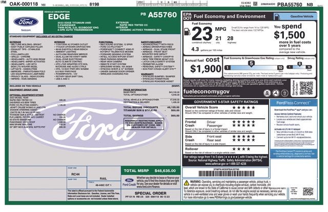2023 Ford Edge Titanium