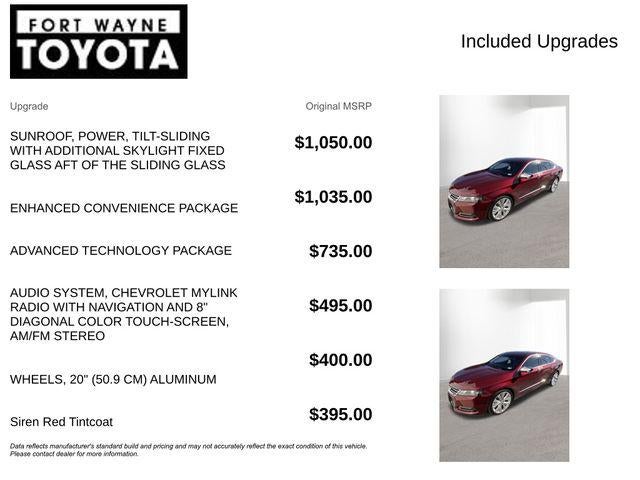 2017 Chevrolet Impala Premier 2LZ