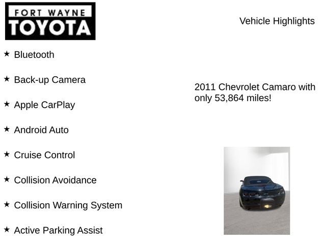 2011 Chevrolet Camaro SS 2SS