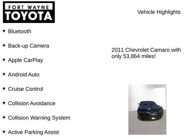 2011 Chevrolet Camaro SS 2SS