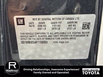 2015 Chevrolet Impala Limited LT
