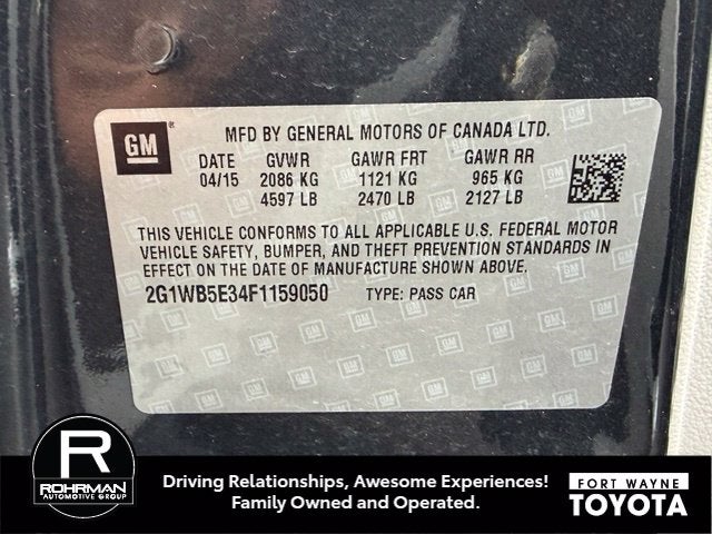 2015 Chevrolet Impala Limited LT