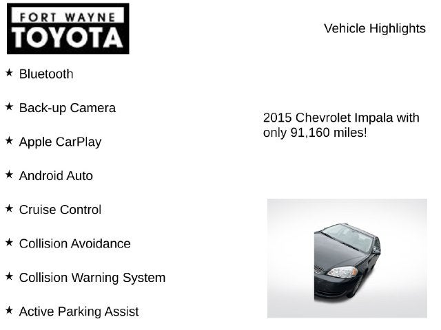 2015 Chevrolet Impala Limited LT