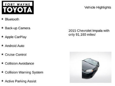 2015 Chevrolet Impala Limited LT