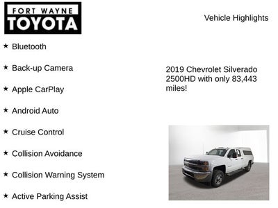 2019 Chevrolet Silverado 2500HD Work Truck