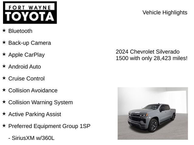 2024 Chevrolet Silverado 1500 RST