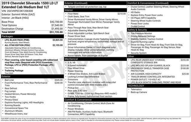 2019 Chevrolet Silverado 1500 LD LT