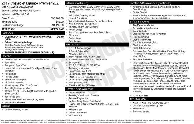 2019 Chevrolet Equinox Premier
