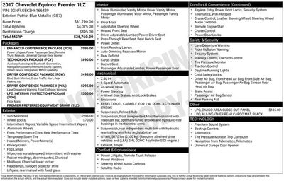 2017 Chevrolet Equinox Premier
