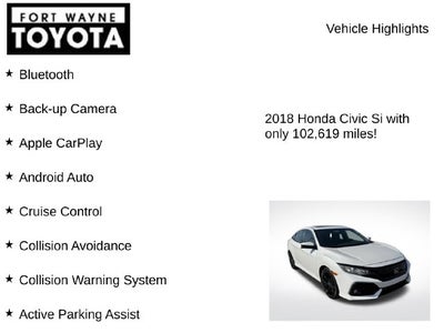 2018 Honda Civic Si