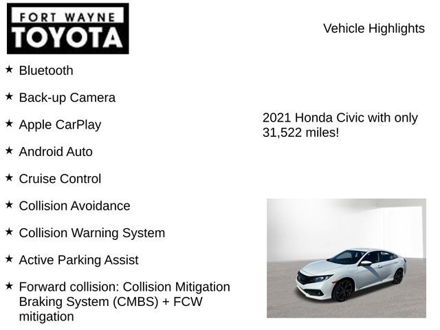 2021 Honda Civic Sport