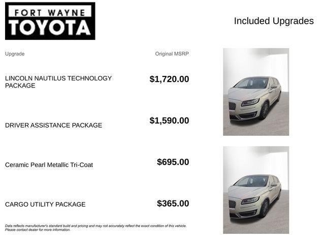 2019 Lincoln Nautilus Reserve