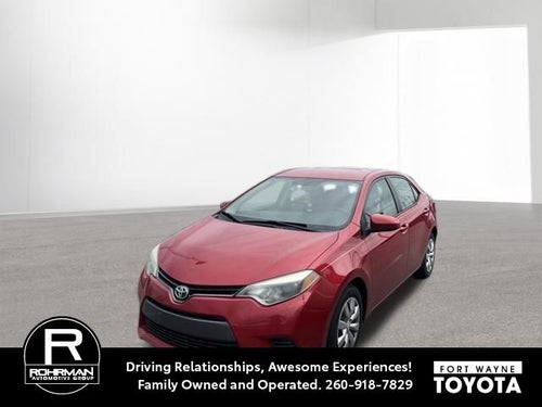 2015 Toyota Corolla LE
